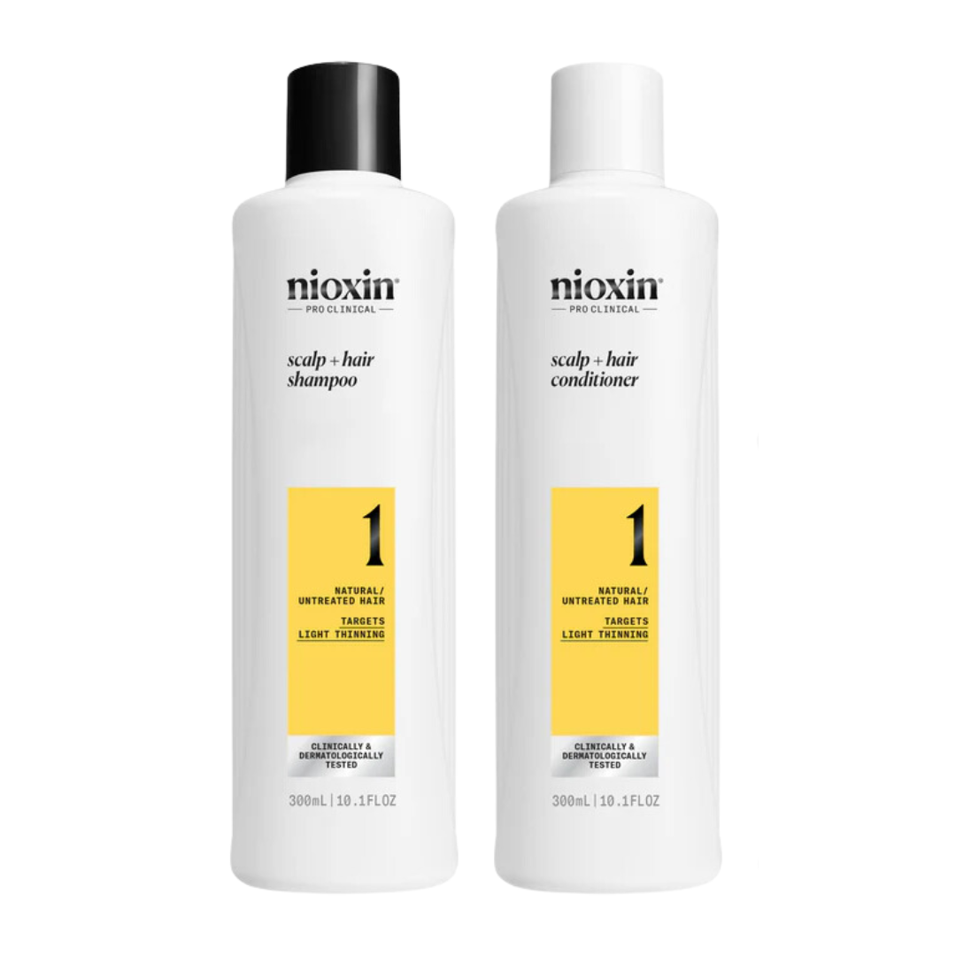 Nioxin - System 1 Shampoo And Conditioner 300ml Bundle