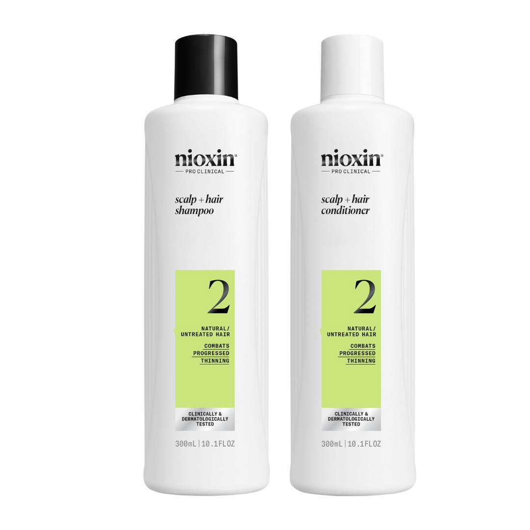 Nioxin - System 2 Shampoo And Conditioner 300ml Bundle