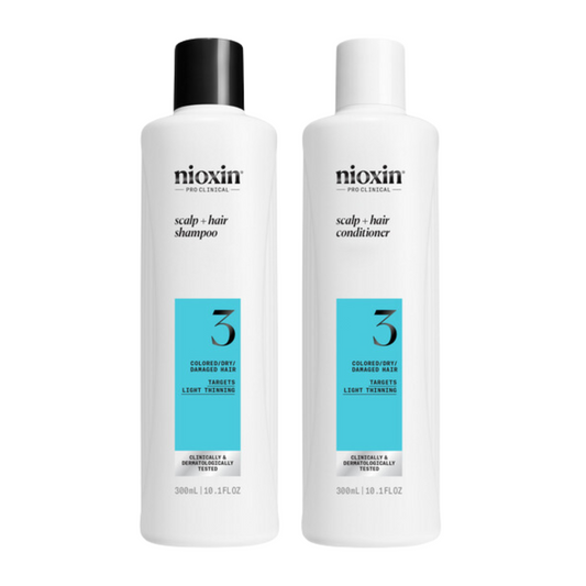 Nioxin System 3  Shampoo And Conditioner 300ml Bundle