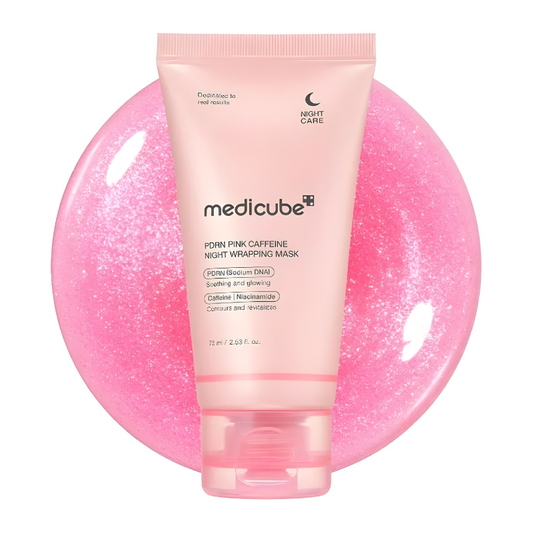 K Beauty - Medicube PDRN Pink Caffeine Night Wrapping Mask 75ml