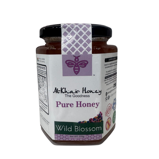 AL KHAIR HONEY - Pure Honey, Wild Blossom 370g
