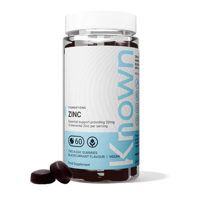 Known - Zinc Gummies - Immunity, Normal Fertility & Bone Support