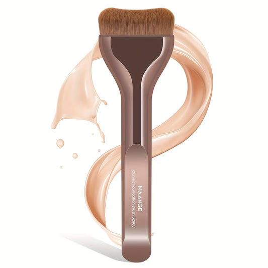 KolorzOnline - MAANGE 1pc Curved Foundation & Mask Applicator Brush