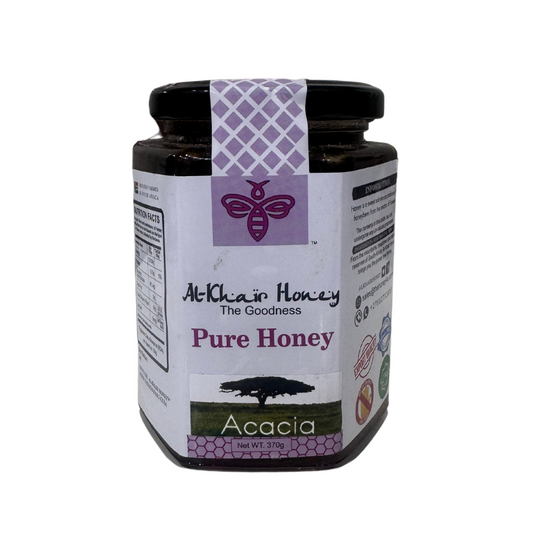 AL KHAIR HONEY - Acacia Honey 370g Glass Jar