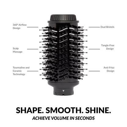 Veaudry - myAirStyler 2‑in‑1 Hot Brush & Air Curler