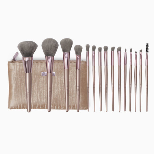 BH Cosmetics - Lavish Elegance 15 Piece Brush Set - KolorzOnline