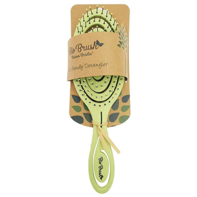 Bio Brush  - Eco Friendly Detangler - Circle Shape - Green