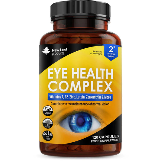 Eye Health Complex - Lutein & Zeaxanthin supplement enriched