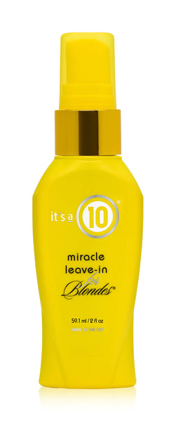 IT'S A 10 MIRACLE LEAVE-IN CONDITIONER FOR BLONDES