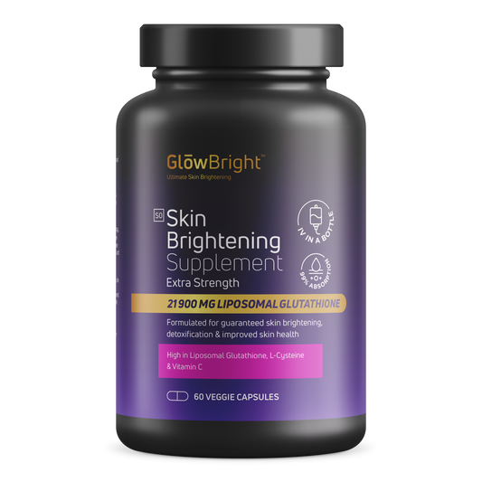 Glow Bright - 21900mg Glutathione Capsules - KolorzOnline