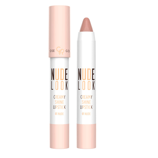 Golden Rose Creamy Shine Lipstick - Nude - KolorzOnline