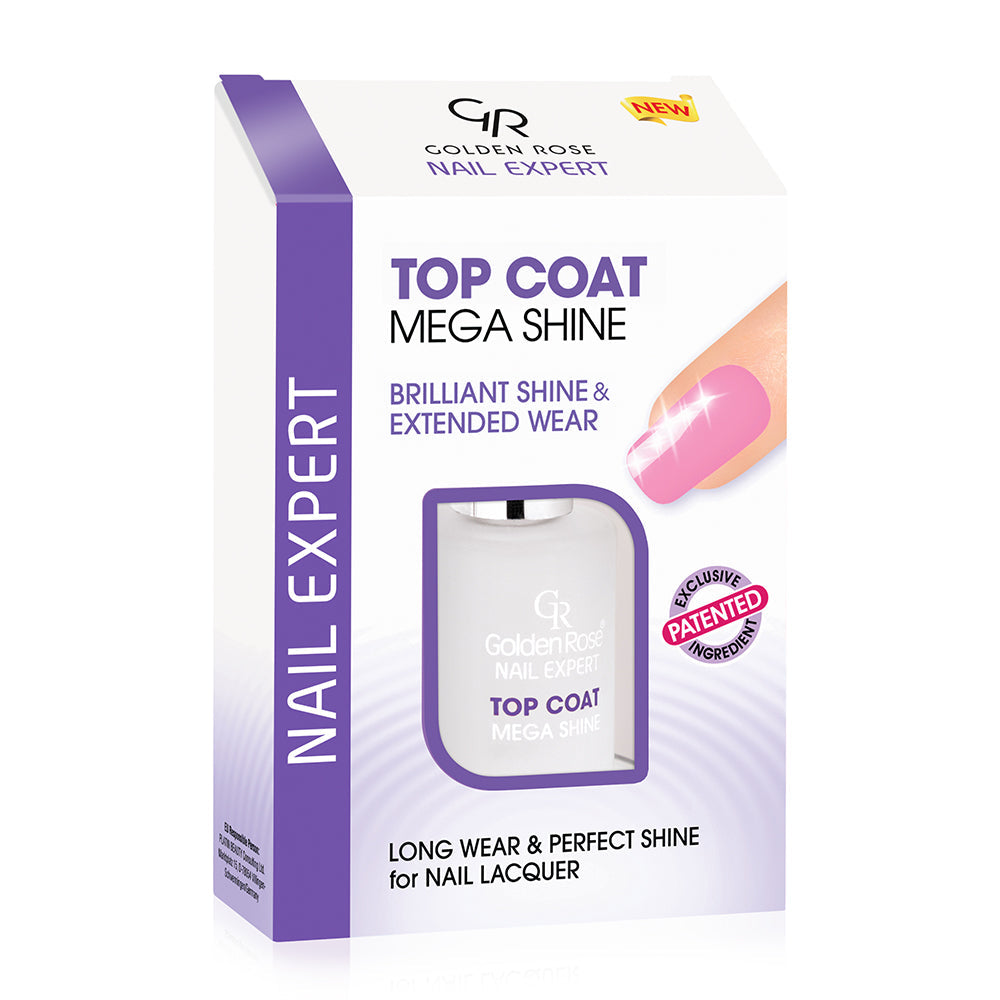 GR Nail Expert Mega Shine Top Coat - KolorzOnline