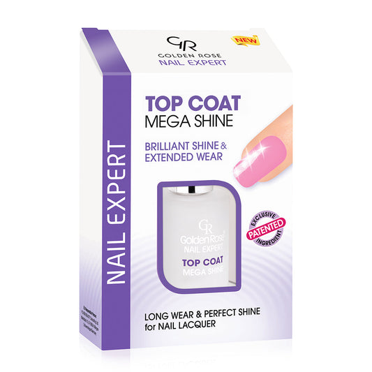 GR Nail Expert Mega Shine Top Coat - KolorzOnline