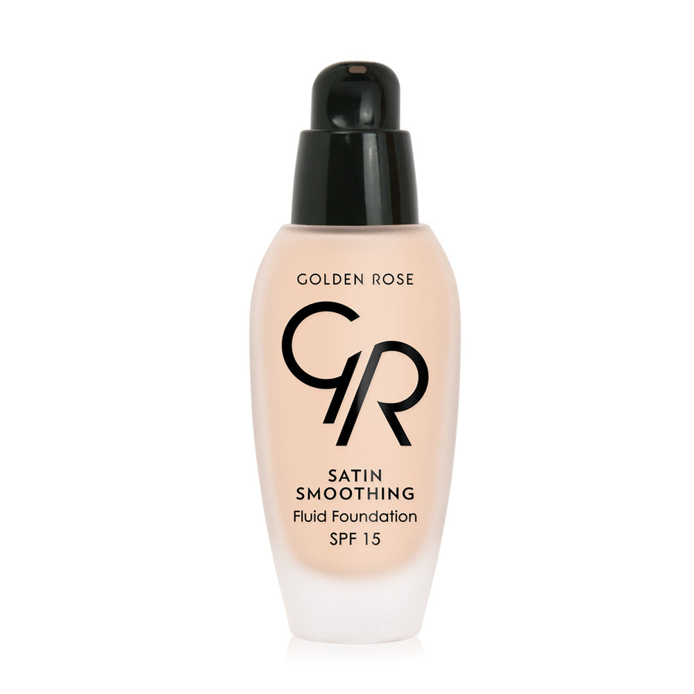 Golden Rose Satin Smoothing Fluid Foundation (SPF 15) - Shade 22 - KolorzOnline