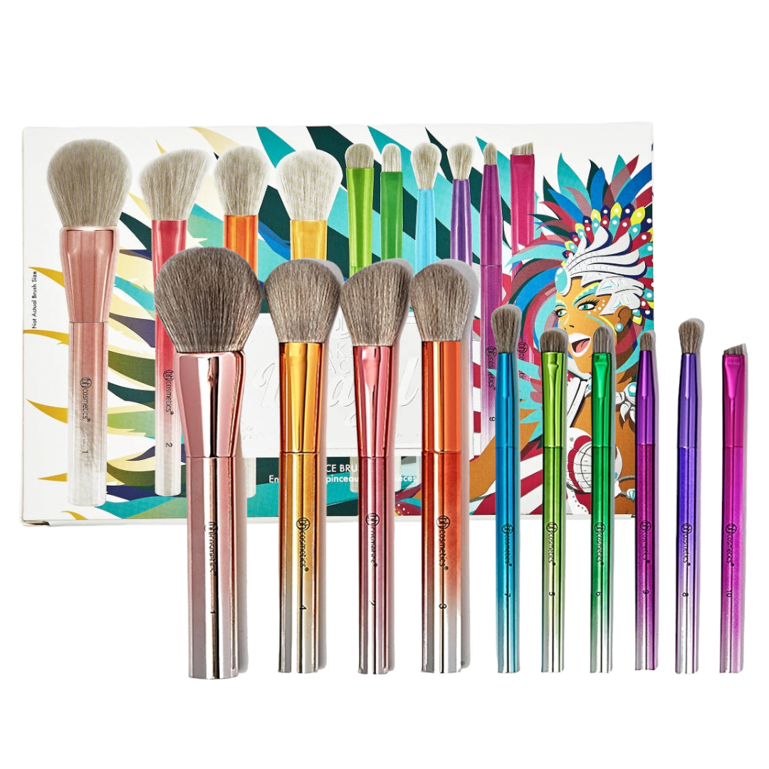 BH Cosmetics - Take Me Back To Brazil 10 Piece Brush Set