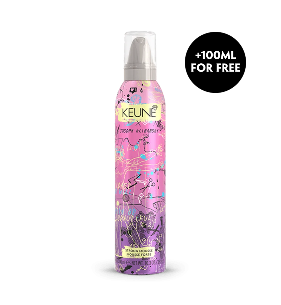 Keune LIMITED EDITION STRONG MOUSSE (300ml) - Hair Care