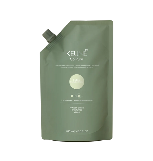 Keune SO PURE CLARIFY CONDITIONER REFILL (400ml) - Hair Care