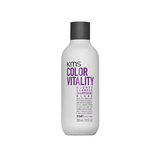 KMS Color Vitality shampoo bottle on a white background
