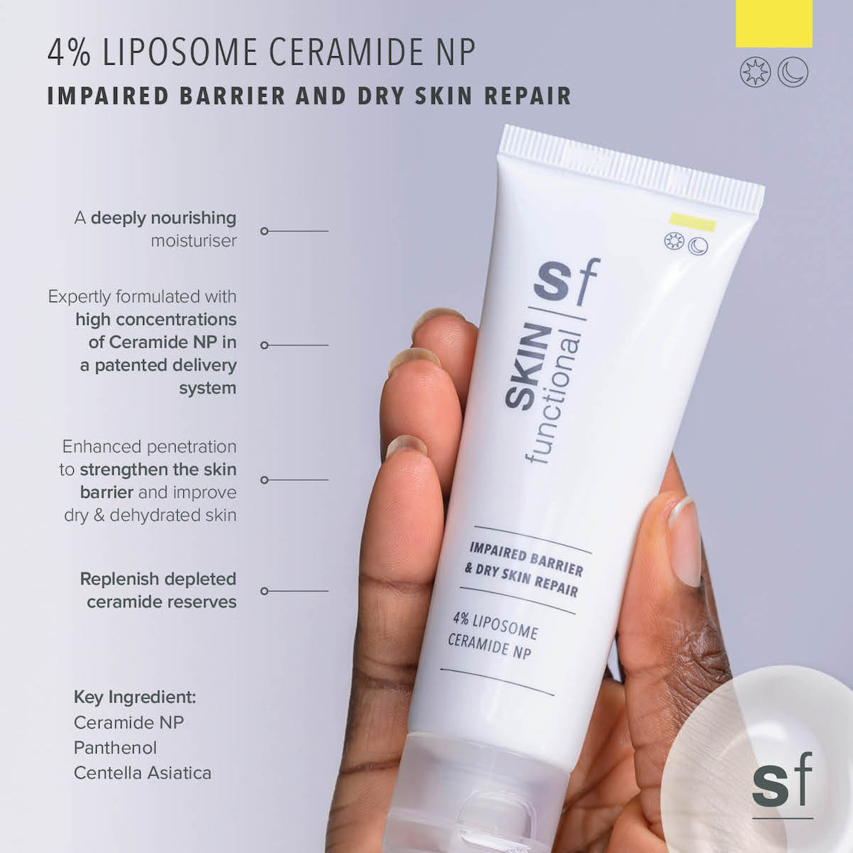 Skin Functional Impaired Barrier & Dry Skin Repair - 4% Liposome Ceramide NP