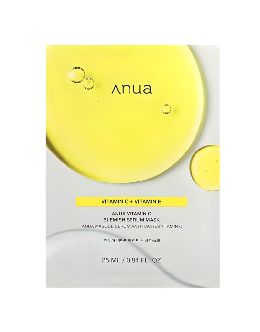 K Beauty - Anua Vitamin C Blemish Serum Mask (25ml) - Pack Of 1