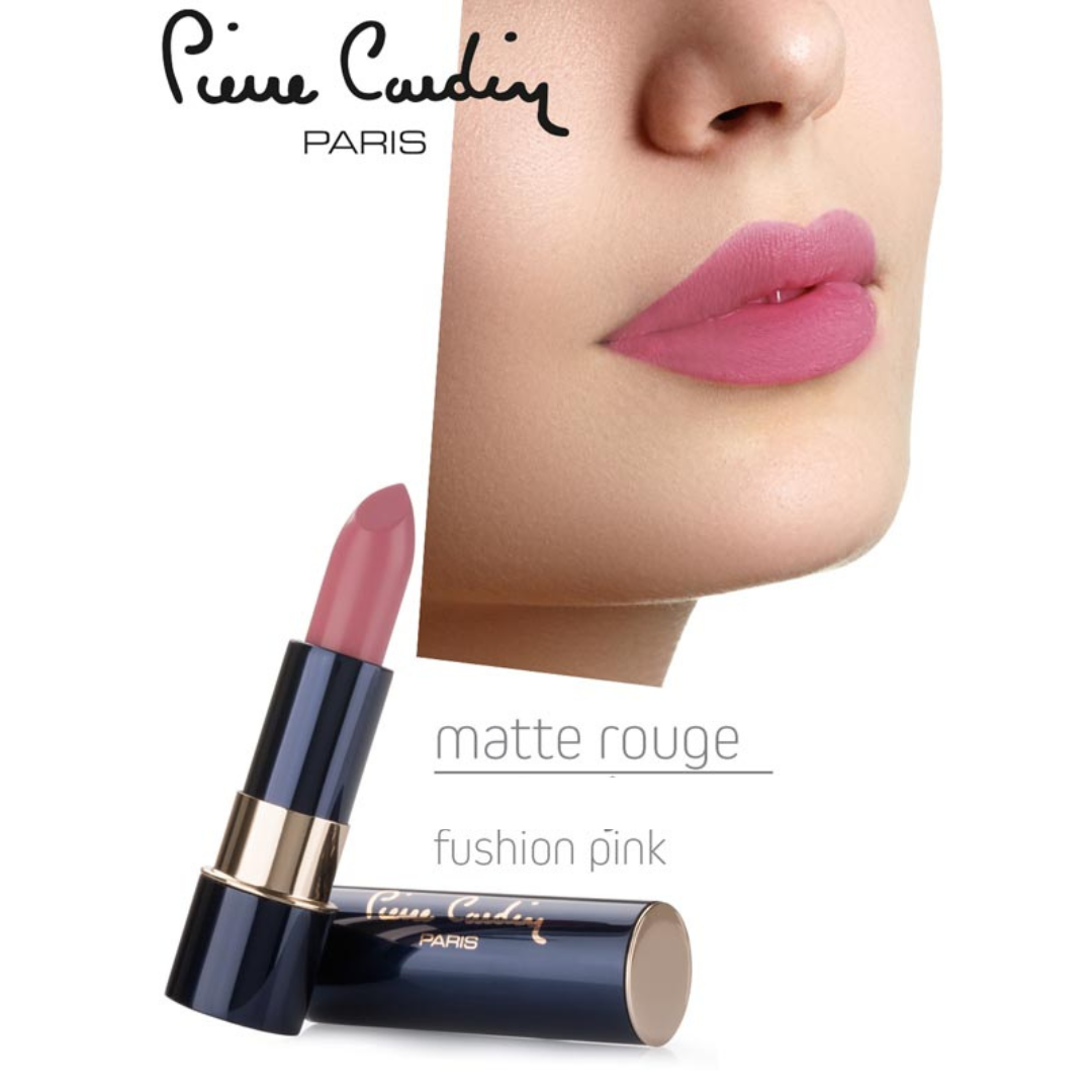 Matte Rouge Lipstick - Fushion Pink
