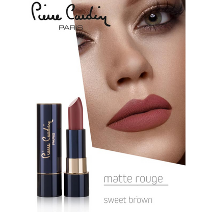 Matte Rouge Lipstick - Sweet Brown