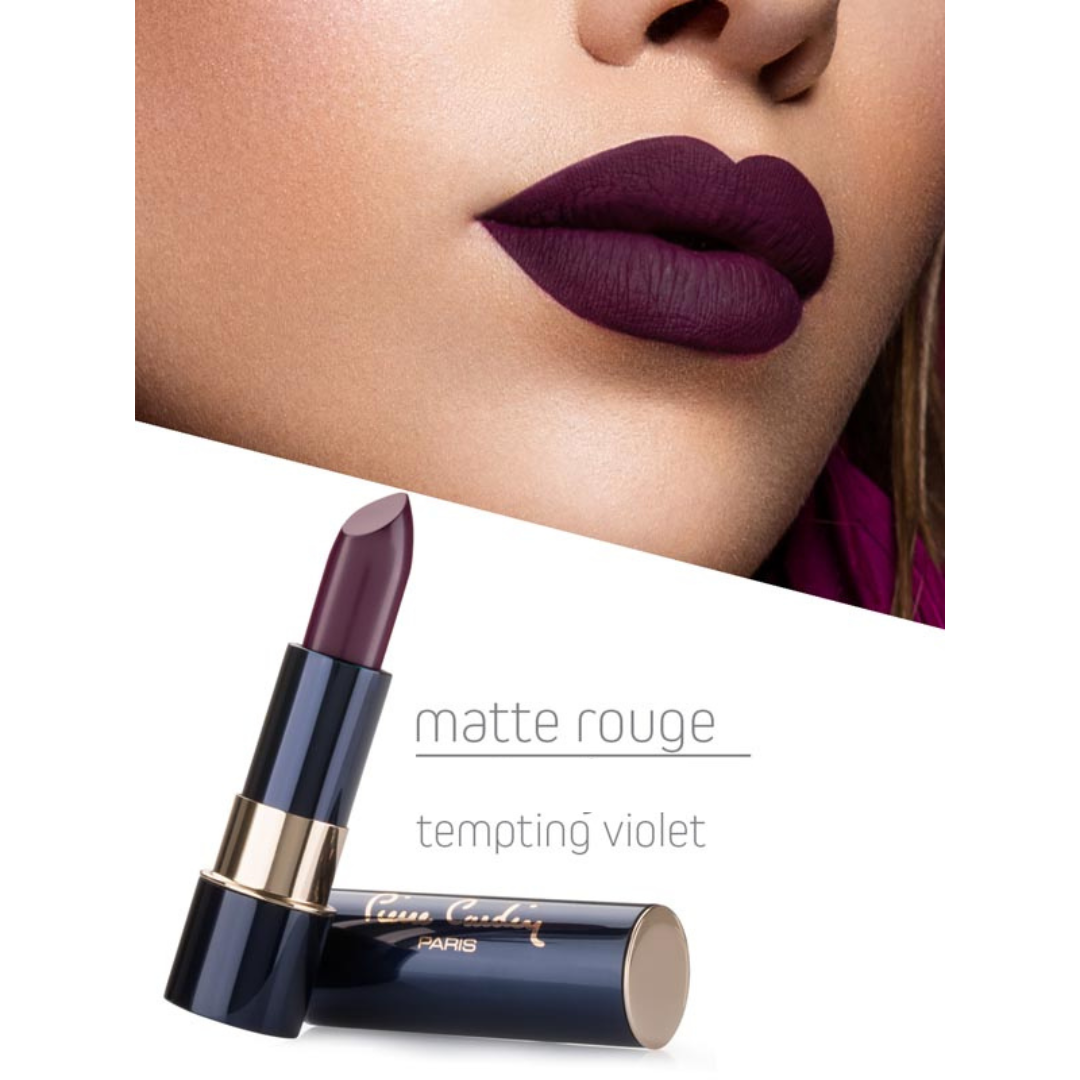 Matte Rouge Lipstick - Tempting Violet