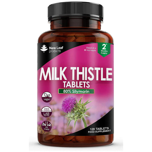 Milk Thistle Tablets 4000mg - 80% Silymarin High Strength (2
