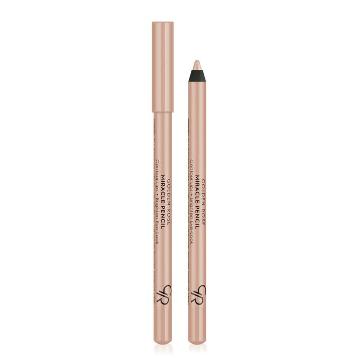 Golden Rose - Miracle Pencil Contour Lips & Brighten Eye Look - Flesh Colored