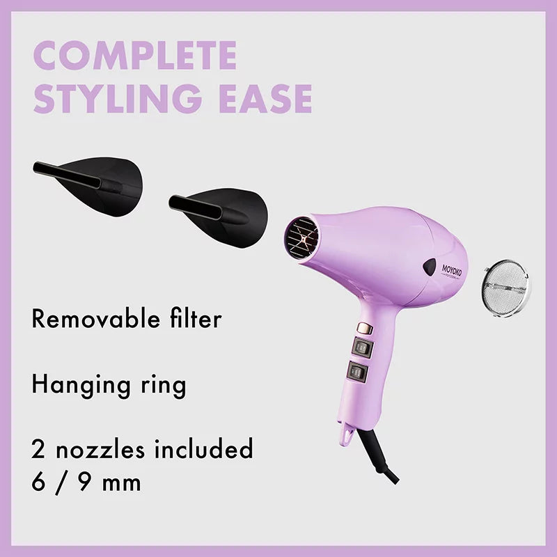 Moyoko - E8 Hairdryer - Lilac