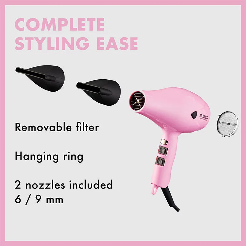 Moyoko - E8 Hairdryer - Pink