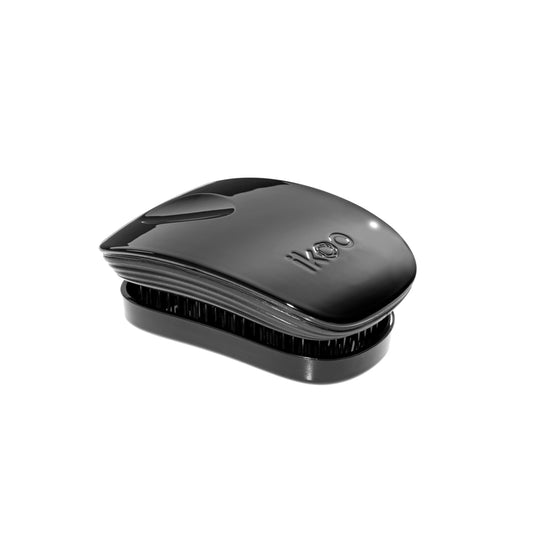 Ikoo - Detangling Brush - Black Metallic