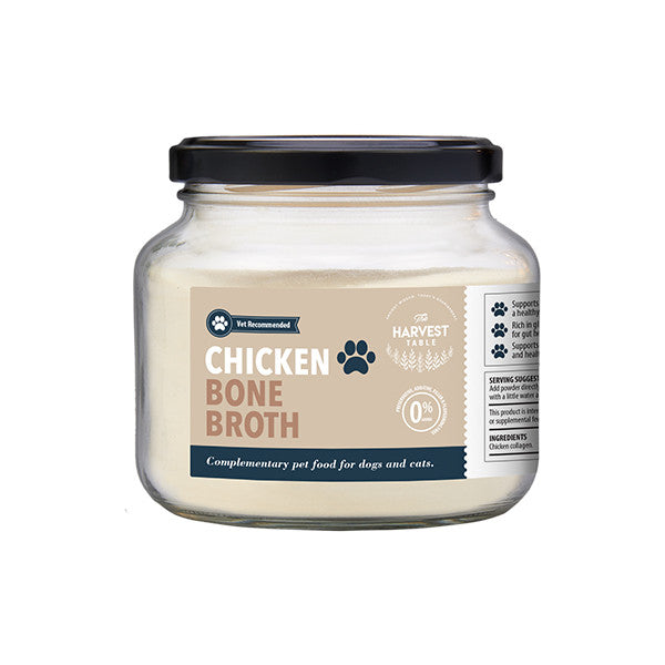 The Harvest Table - Pet Chicken Bone Broth 200g