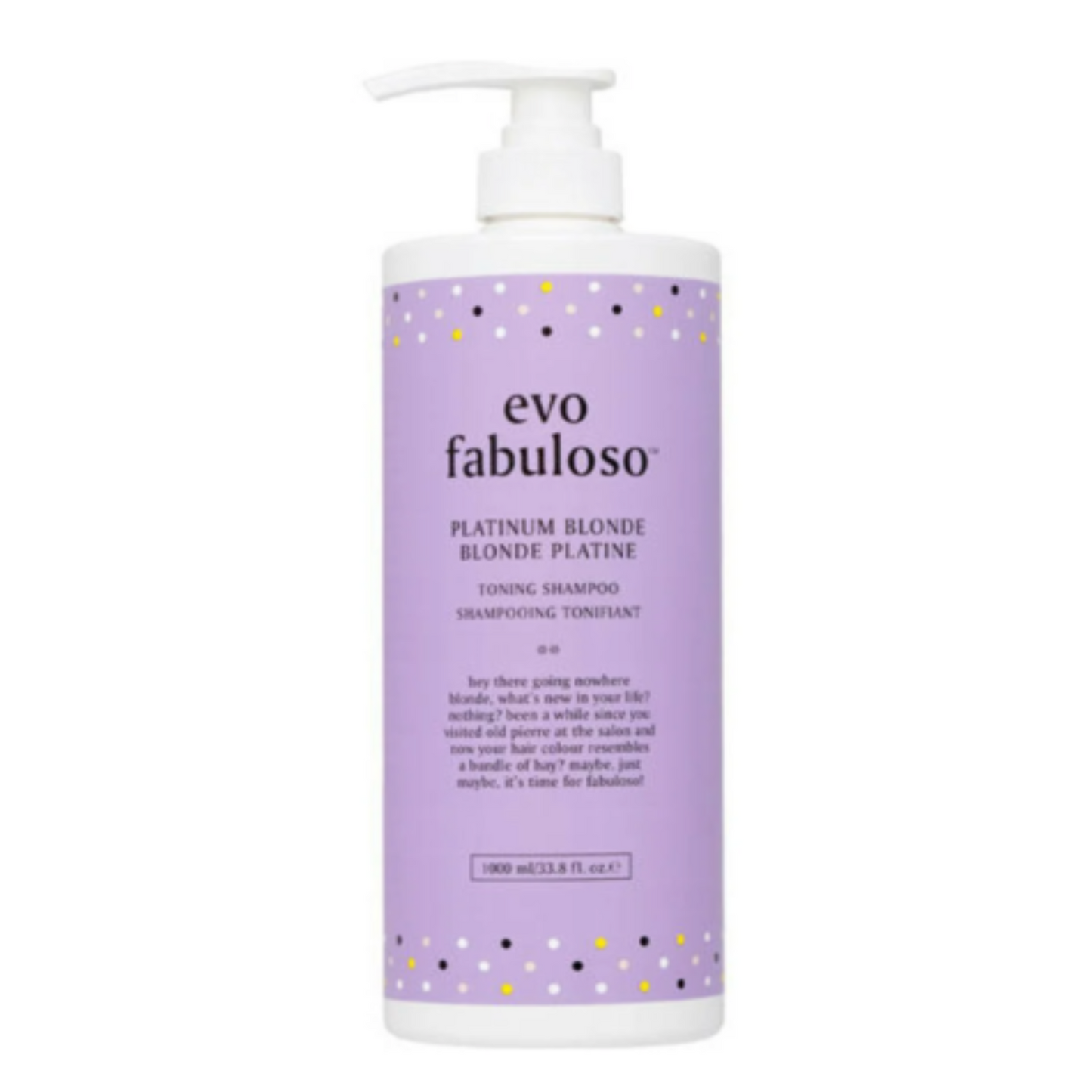 Evo - Fabuloso Platinum Blonde Toning Shampoo