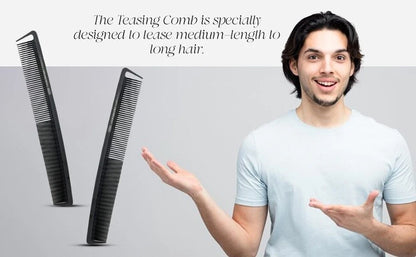 KolorzOnline - Toni&Guy Professional Carbon Antistatic Comb 6925 (Black)