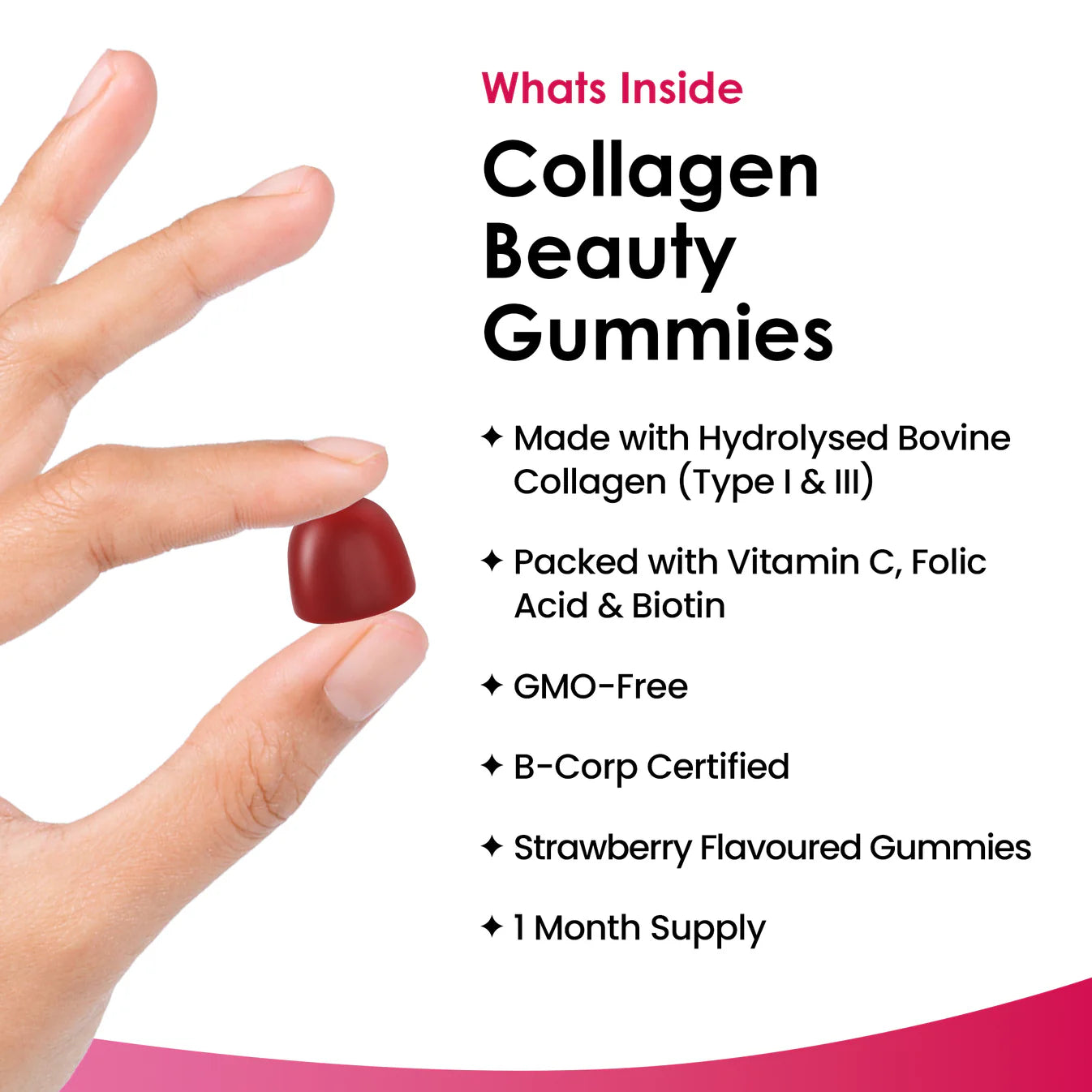 New Leaf - Collagen Gummies Vitamin C, Folic Acid & Biotin