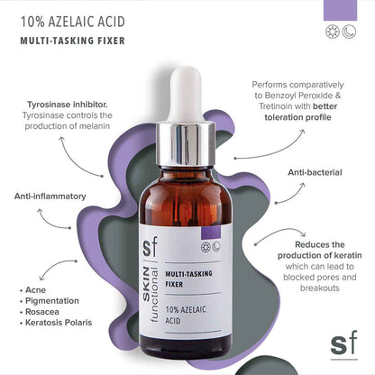 Skin Functional - 10% Azelaic Acid | Multi-Tasking Fixer |