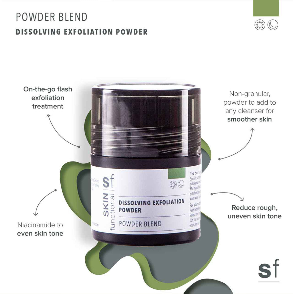 Dissolving Skin Skin Functional - Dissolving Exfoliation Powder - KolorzOnline
