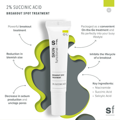 Skin Functional - Succinic Acid Breakout Spot Treatment