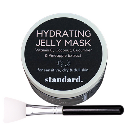 Standard Beauty - Hydrating Jelly Mask with Brush - KolorzOnline