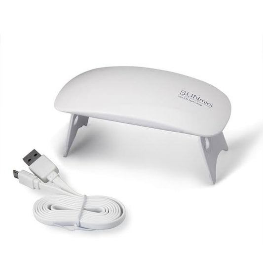 Sun Mini UV Nail Lamp - White - KolorzOnline