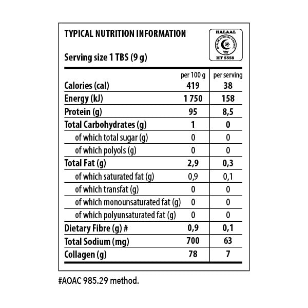 The Harvest Table - Beef Bone Broth - 700g - KolorzOnline