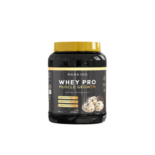 Whey Pro Muscle Growth 1.8kg - Cookies and Cream Flavour