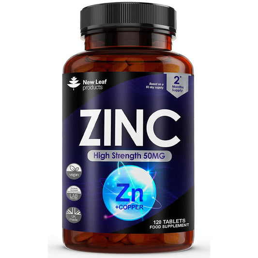 Zinc Tablets - 2 Months Supply